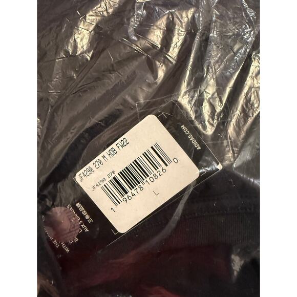 NEW Adidas Messi Name & Number Tee Men’s Large Black JF4290 Graphic Shirt - Picture 4 of 5